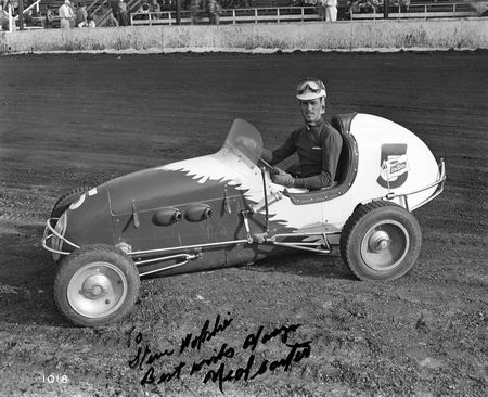 Motor City Speedway - Neal Carter Midget Champ 1949-50-51 From Steve Wolski